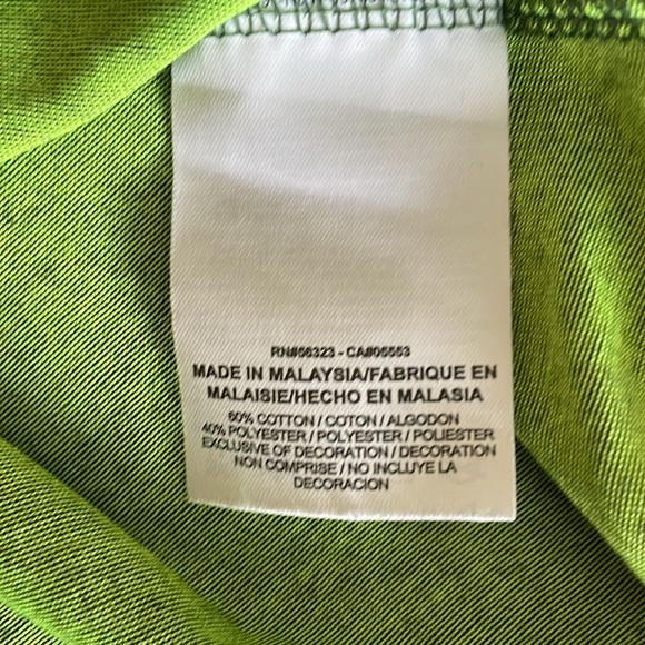 Nike green dri fit short sleeve tee shirt Men’s size L - Picture 8 of 10